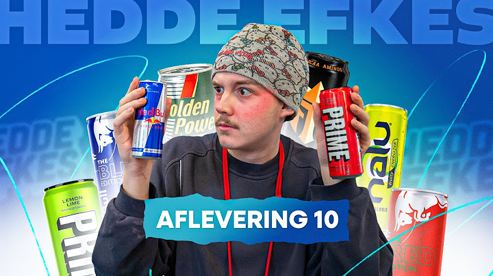 HEDDE EFKES drinken ALLE ENERGY DRANKJES - Hedde Efkes #10