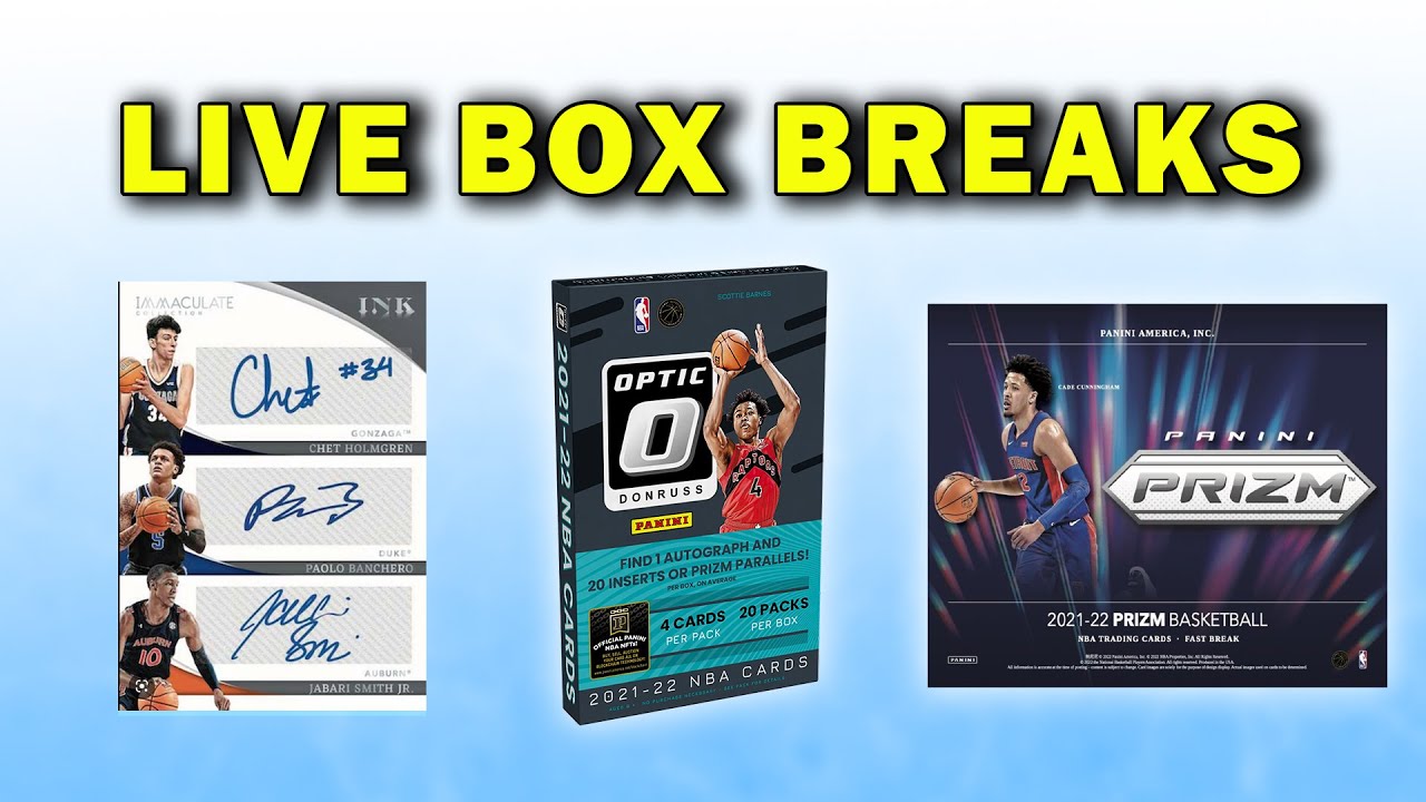 BLEZ SPORTS CARDS LIVE BOX BREAKS sportscards boxbreak Blez sports cards live box breaks sportscards boxbreak