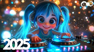 Bass Boosted EDM Music Mix 2025 🎧 Popular Song Remixes 🎧 Top EDM Tracks of 2025