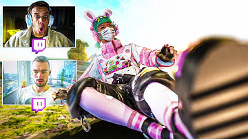 Using MOVEMENT to Kill Streamers On Warzone 3 pt. 1 (Both POVs + Funny Reactions/Memes)