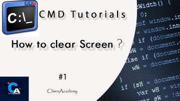CMD Tutorial : How to clear Command prompt screen