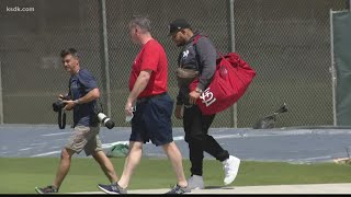 Yadier Molina arrives for final Spring Training with Cardinals