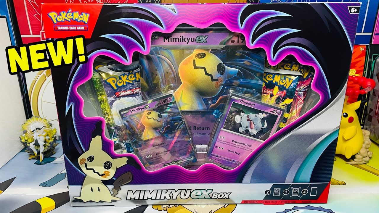 Pokemon Trading Card Game: Mimikyu ex Box