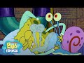 Bob Esponja | ¡Las MEJORES aventuras de Gary el caracol en Bob Esponja! 🐌 | Bob Esponja en Español