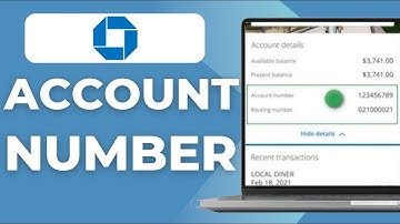 How To Find Chase Bank Account Number