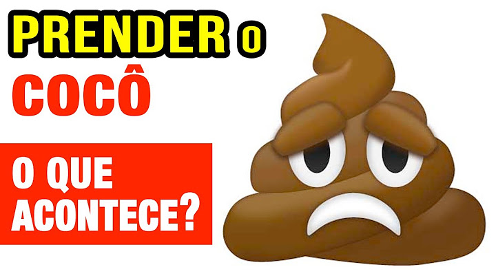 Olha o que Acontece quando você SEGURA a VONTADE de Fazer COCÔ