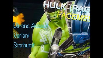MCOC Ultrons Assault Variant 3.3! 5* 4-55 Gladiator Hulk (ragnarok) vs STARBURST path