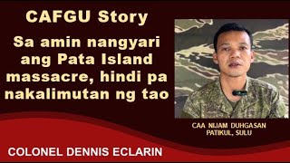 Download Lagu CAFGU Story: Sa amin nangyari ang Pata island massacre, hindi pa nakalimutan ng tao MP3 Download Lagu CAFGU Story: Sa amin nangyari ang Pata island massacre, hindi pa nakalimutan ng tao MP3
