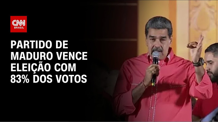 Venezuela: Partido de Maduro vence eleições legislativas no país | CNN NOVO DIA