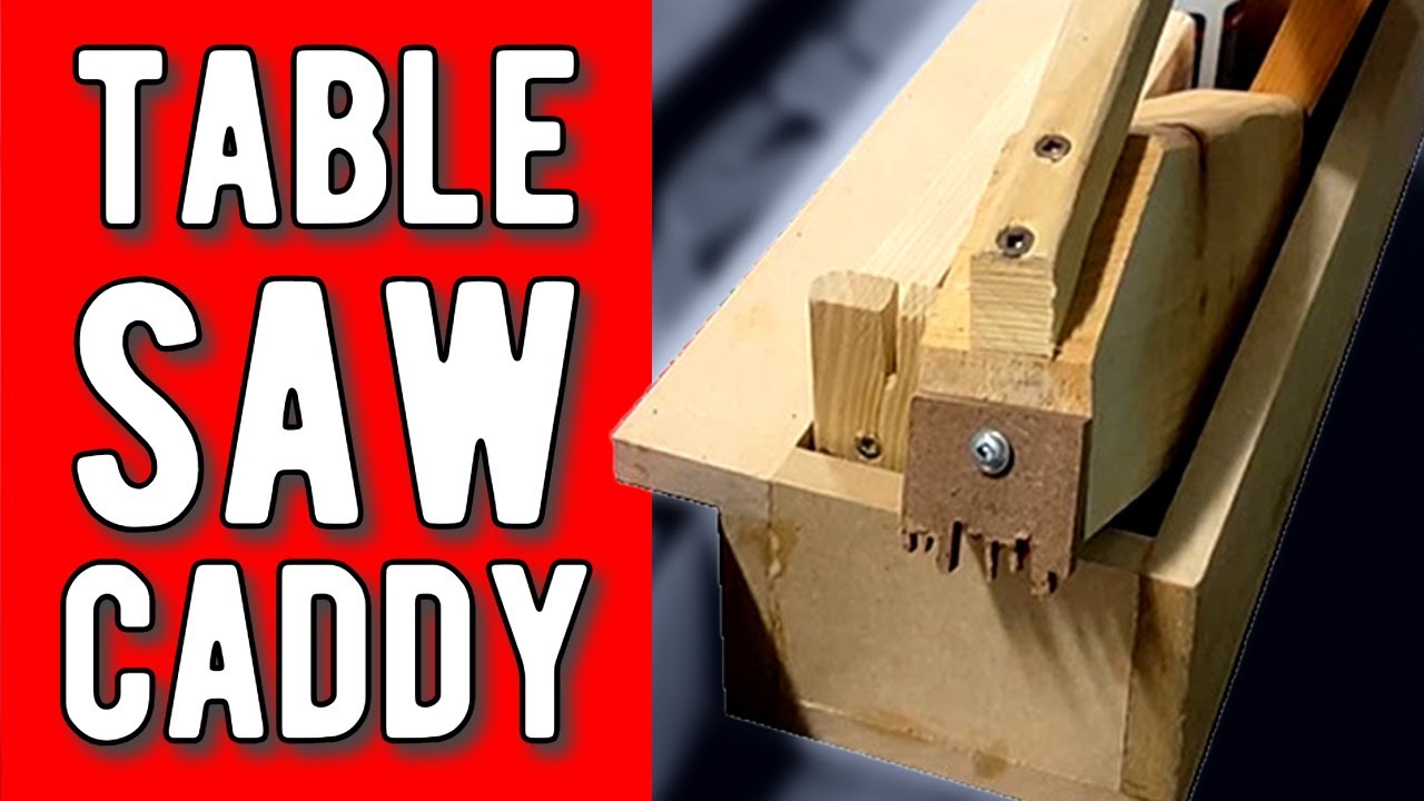 keep your table saw ORGANIZED YouTube