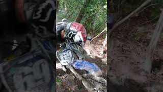 Hill Climb on Motorcycle