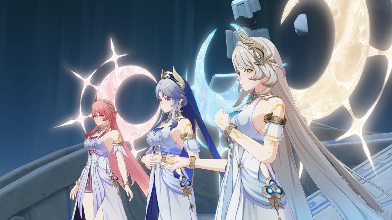 Genshin Impact | The Three Moon Sisters – Ancient Cutscene