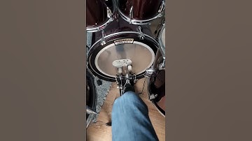 Exceptional double kick pedal if you practice, unlike me💀 (Changed title)