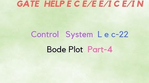 lecture-22  Bode Plot part-4