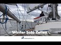 Hallberg rassy 312 winter solo zeilen markermeer 16 maart 2024