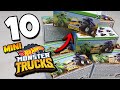 ¡Abri 10 Mini Monster Trucks Hot Wheels y de OFERTON!