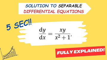 Solving a Nonlinear Differential Equation: Step-by-Step Tutorial on dy/dx = xy/(1+x^2) with y(0)=3