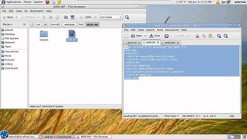 Servlets execution in fedora