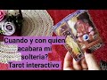 Cuando y con quien acabara mi solteria? Tarot interactivo hoy. Tarot interactivo del Amor. Tarot