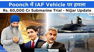 Defence Updates #2330 - Indian Navy Saved PAK Crew, Canada-India Nijjar Update, IAF Vehicle Attacked