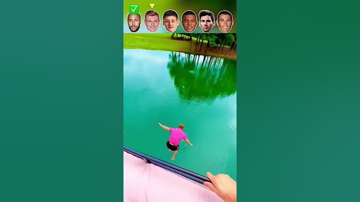 Neymar VS Kroos VS Güler VS Mbappe VS Messi VS Ronaldo | Water Challenge