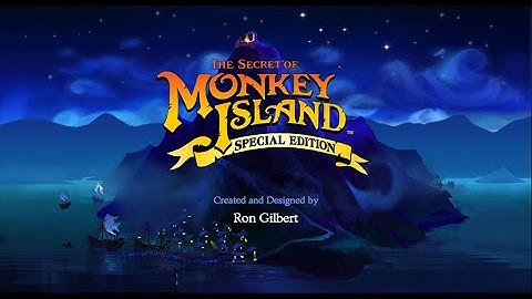 Game Intro: "The Secret of Monkey Island™ - Special Edition", text and speech English, 4K Ultra HD