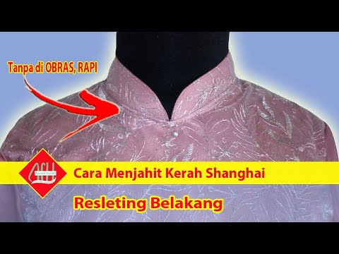 Video: Cara Menjahit Kerah Bulu