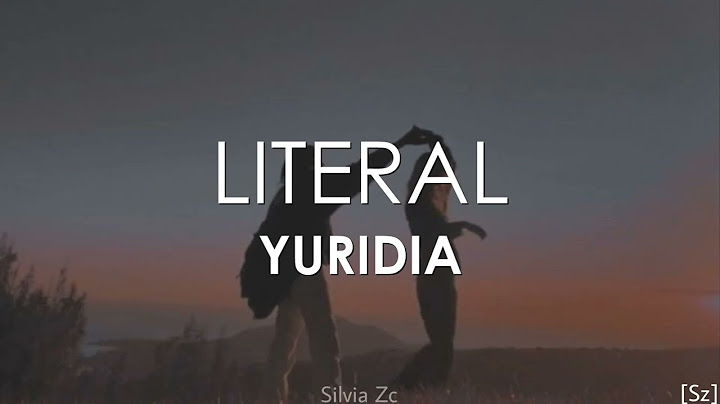 Yuridia - Literal (Letra)