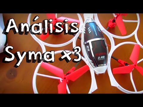 ANALISIS MINI DRONE SYMA X3 PIONEER: Mejores drones barato calidad precio para principiantes