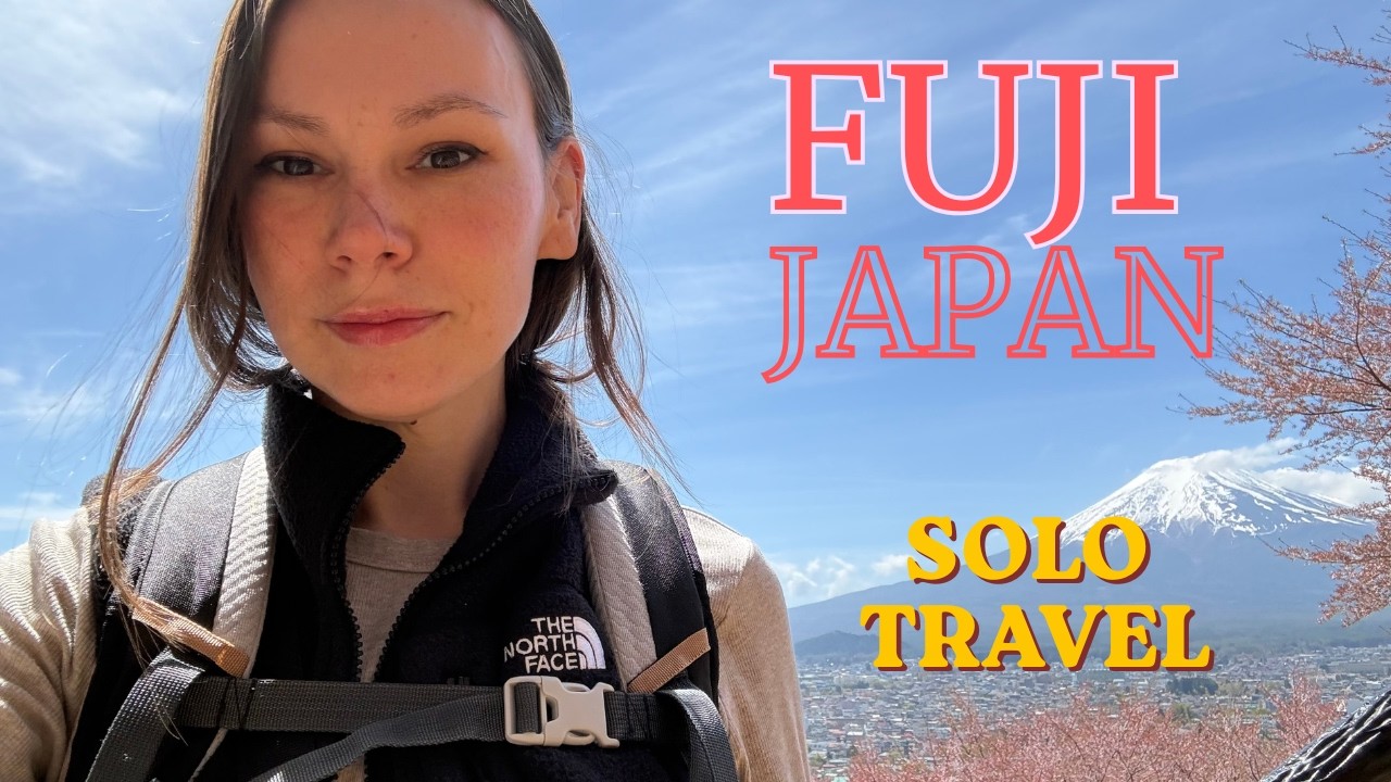 Solo Travel to Mt Fuji for 2 Days | Silent Vlog 🗻🌸 Chureito Pagoda, Fuji-Q