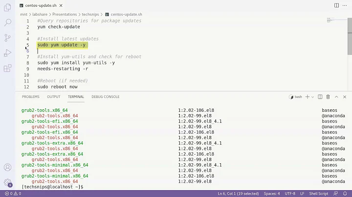 How to Update CentOS from the Command Line