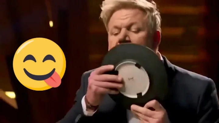 Gordon Ramsey Licks Wipe The Plate Of Cake | MasterchefUS |