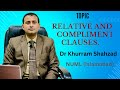 Difference between Complement Clause &amp; Relative Clause