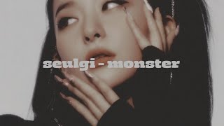 Irene & Seulgi - Monster AI Cover (Seulgi solo ver. only) Resimi