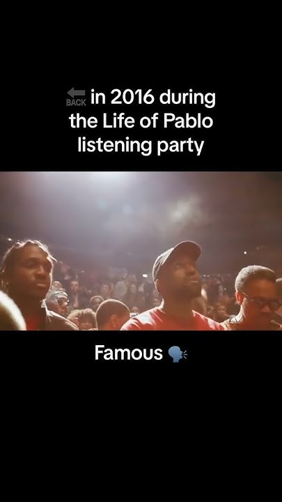 Kanye West Life Of Pablo Listening Party Kanye West life of Pablo Listening party 2016 #kanyewest #taylorswift