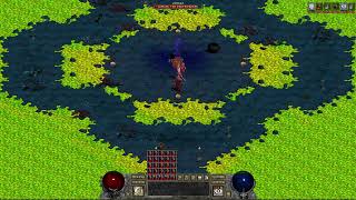 Diablo 1 HD Belzebub Barbarian Hell Убийство Босса Samael Sunless sea