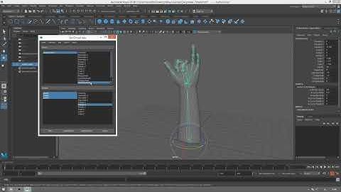Hand rigging in MAYA | Trailer