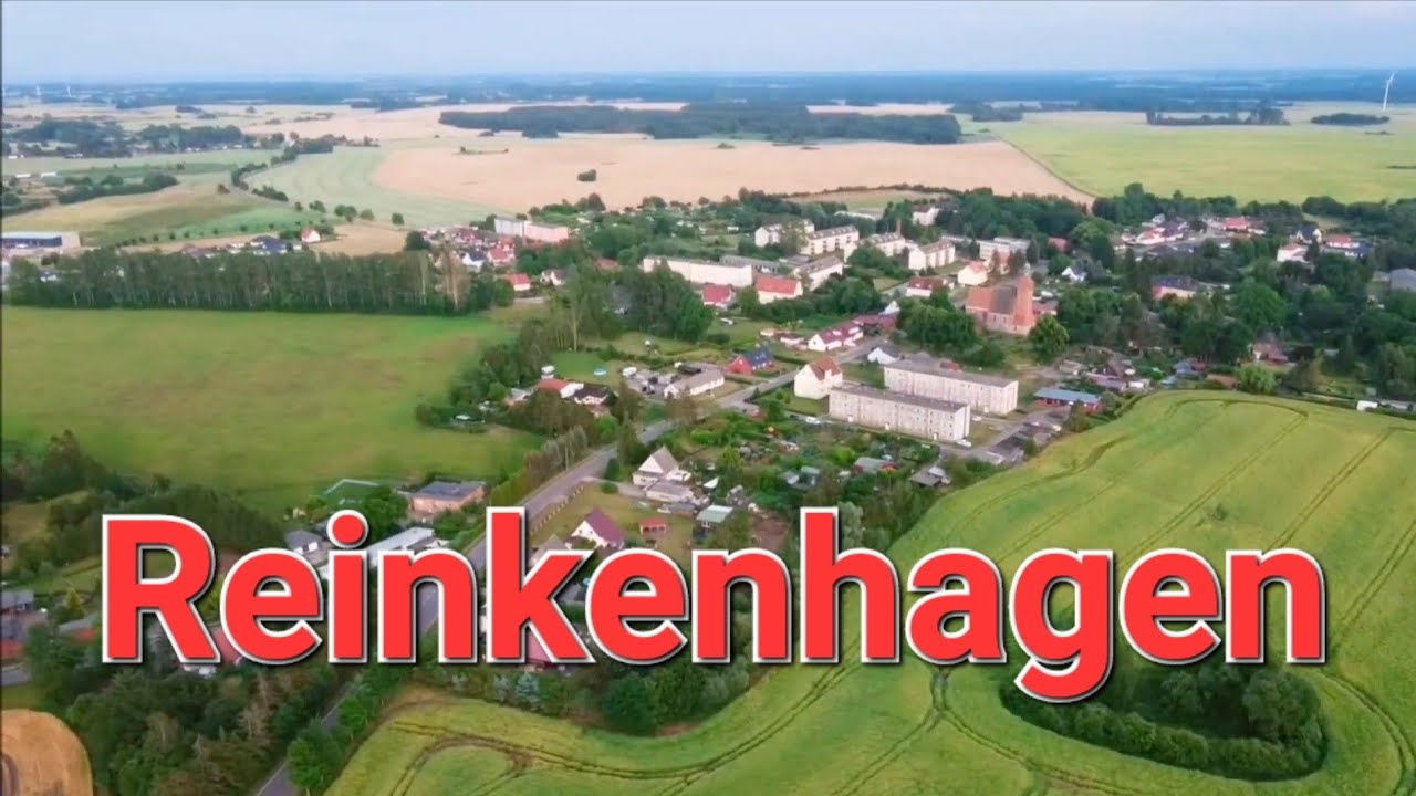 Sundhagen Ortsteil Reinkenhagen von oben