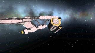 U.S.S Enterprise in KSP all stock parts (no mods)