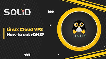 Linux Cloud VPS  - How to Set PTR/RDNS?