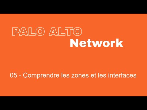 PALO ALTO : COMPRENDRE LES INTERFACES ET LES ZONES