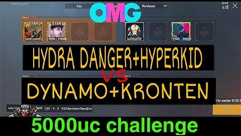 Hydra dynamo vs Hydra danger in tdm