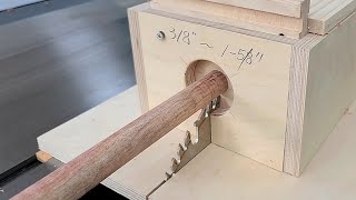 1:1 -Forstner Bit = round wooden sticks / round wooden sticks of various thicknesses / dowel making