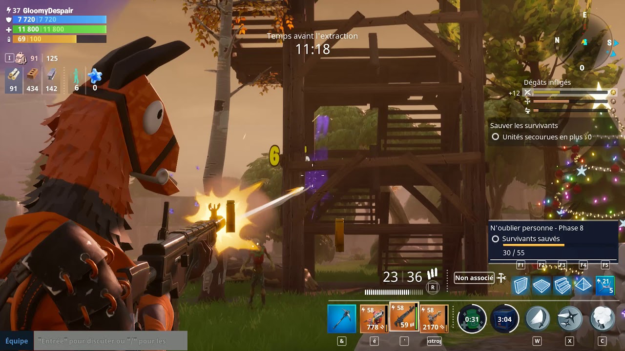 Fortnite Sauvez Les Survivants Lama Ninja O Youtube - 