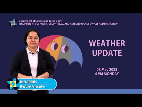 Public Weather Forecast issued at 4:00 PM | May 08, 2023