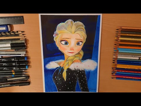 Видео: Frozen-ээс Elsa-г хэрхэн яаж зурах вэ