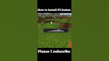 Adding F5 Button in Minecraft!