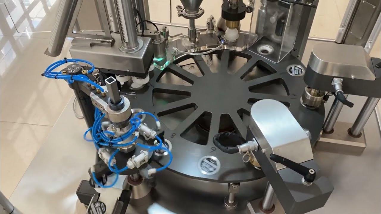 SANEU MACHINE Kcup coffee pod filling machine YouTube