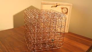 2 caged Balls. Rolling Ball sculpture.  the coolest thing you will see today! . by LittleBall Creations 669 views 2 years ago 3 minutes, 23 seconds