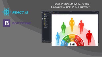 tutorial cara Membuat BMI Calculator with  React js dan bootstrap  - Persiapan Project